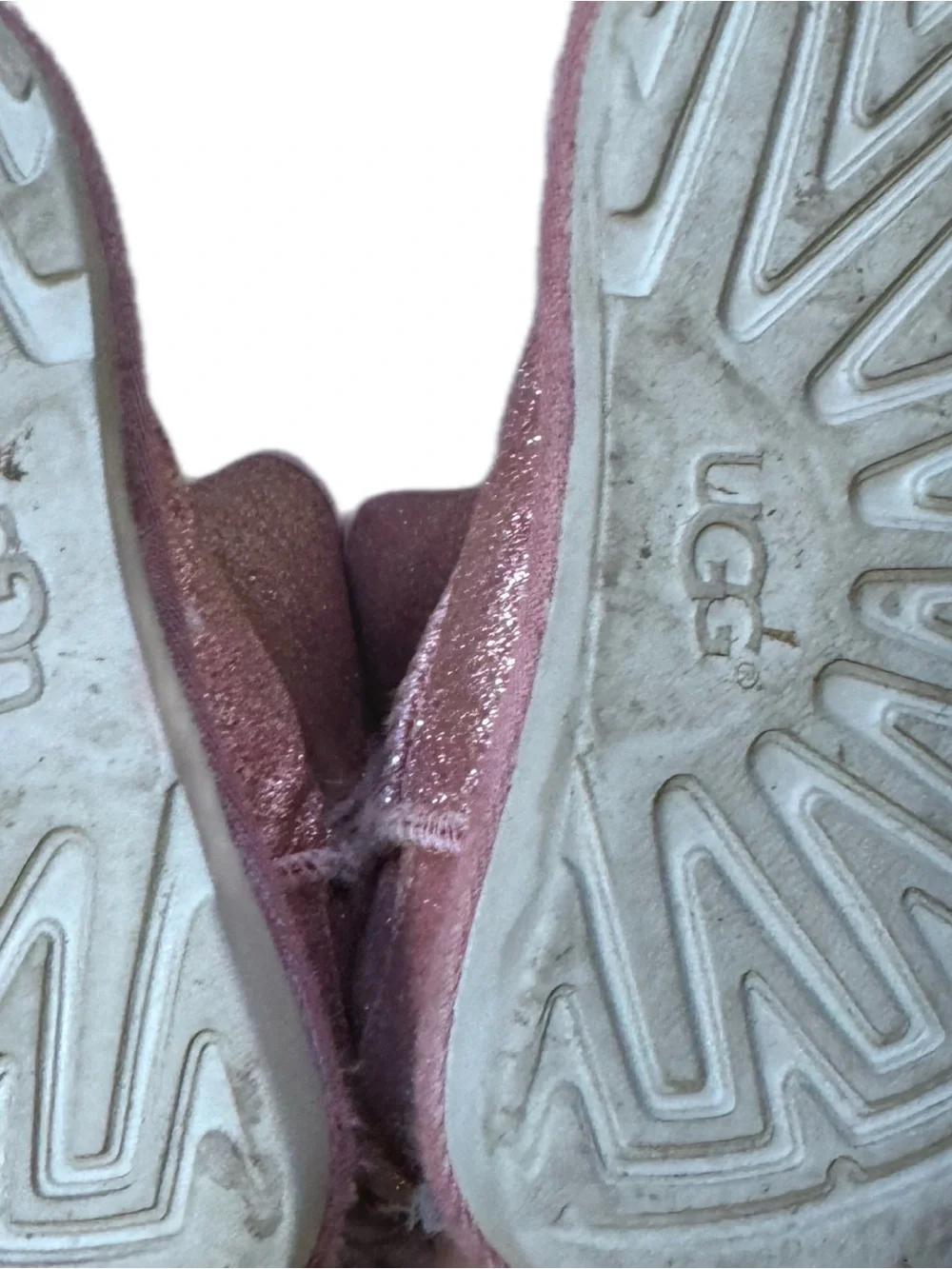Pink Sparkly UGG Boots – Girls – Cute & Cozy